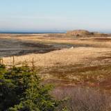 AroundNL-34 The sod houses at L'anse aux Meadows recreate the 1000AD Norse settlement