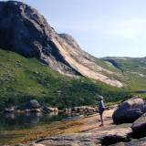 Deadman_Cove Much evidence of glaciation in LaHune Bay.