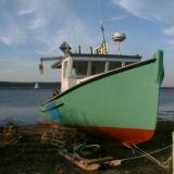 d4 Hauled for maintenence. Fishermans Harbor, NS